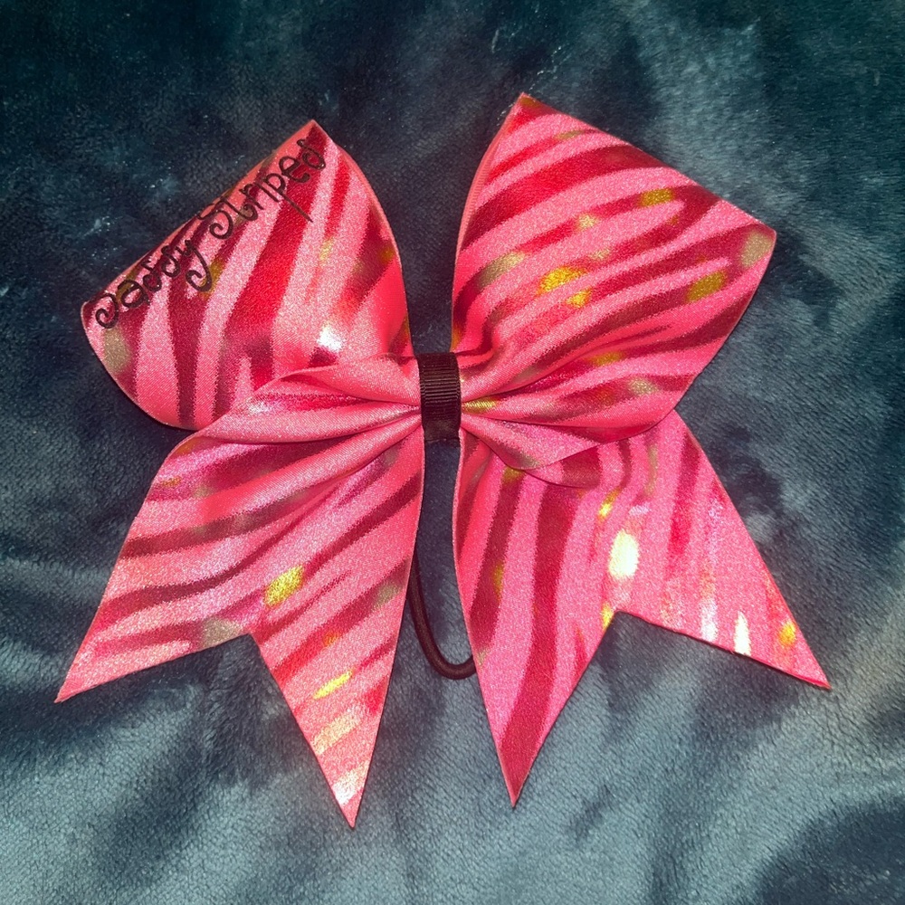Zebra Bow. “Sassy Stripes”